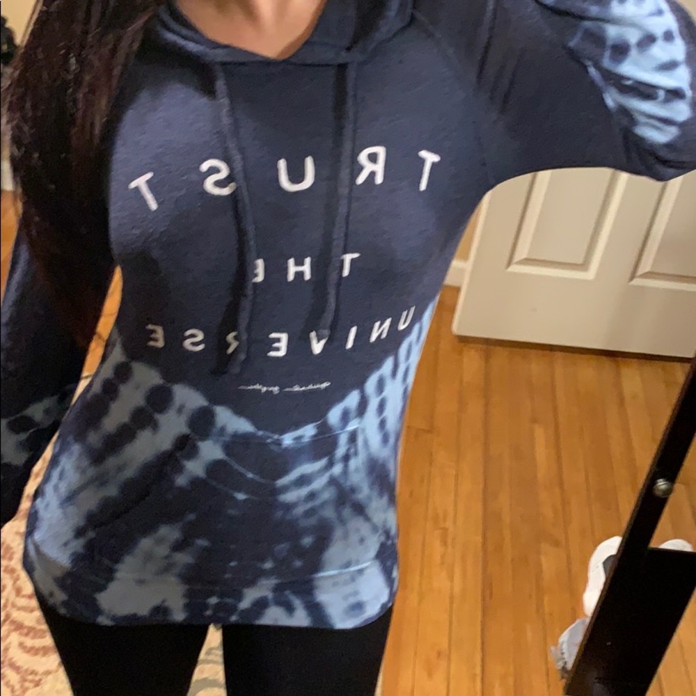 Spiritual Gangster tie dye trust the universe